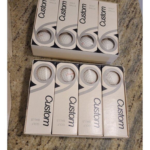 Lot of 24 Pedersen Golf Balls Boxed. Made in USA - Picture 2 of 11